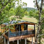 Cabane en bois - La Bruy&egrave;re et son  Spa - SERRIERES-SUR-AIN - Ain