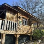 Cabane en bois - La Cormiere  et son  Spa - SERRIERES-SUR-AIN - Ain